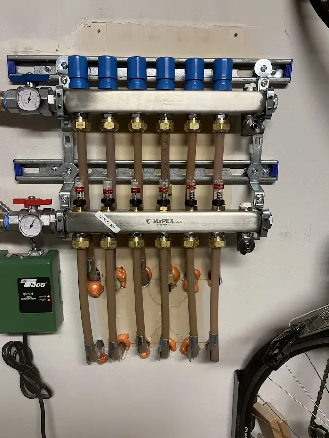 Plumber performing Leak Detection at a residential property in Carlisle